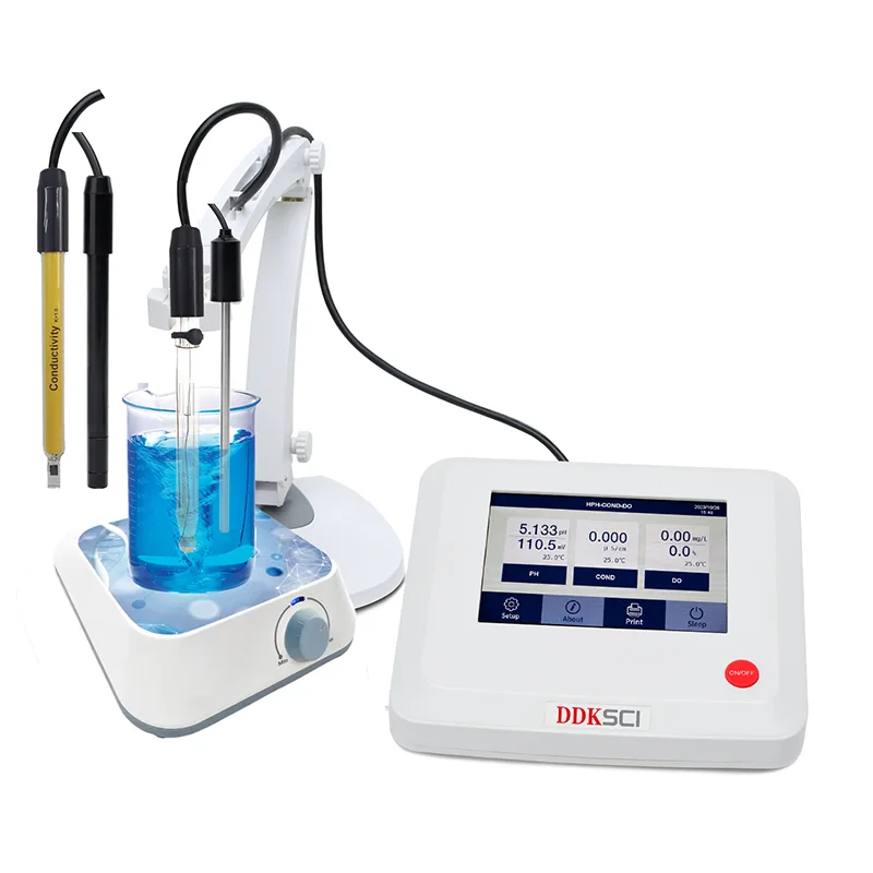 I-Benchtop pH Cond YENZA iSkrini sokuchukumisa iimitha